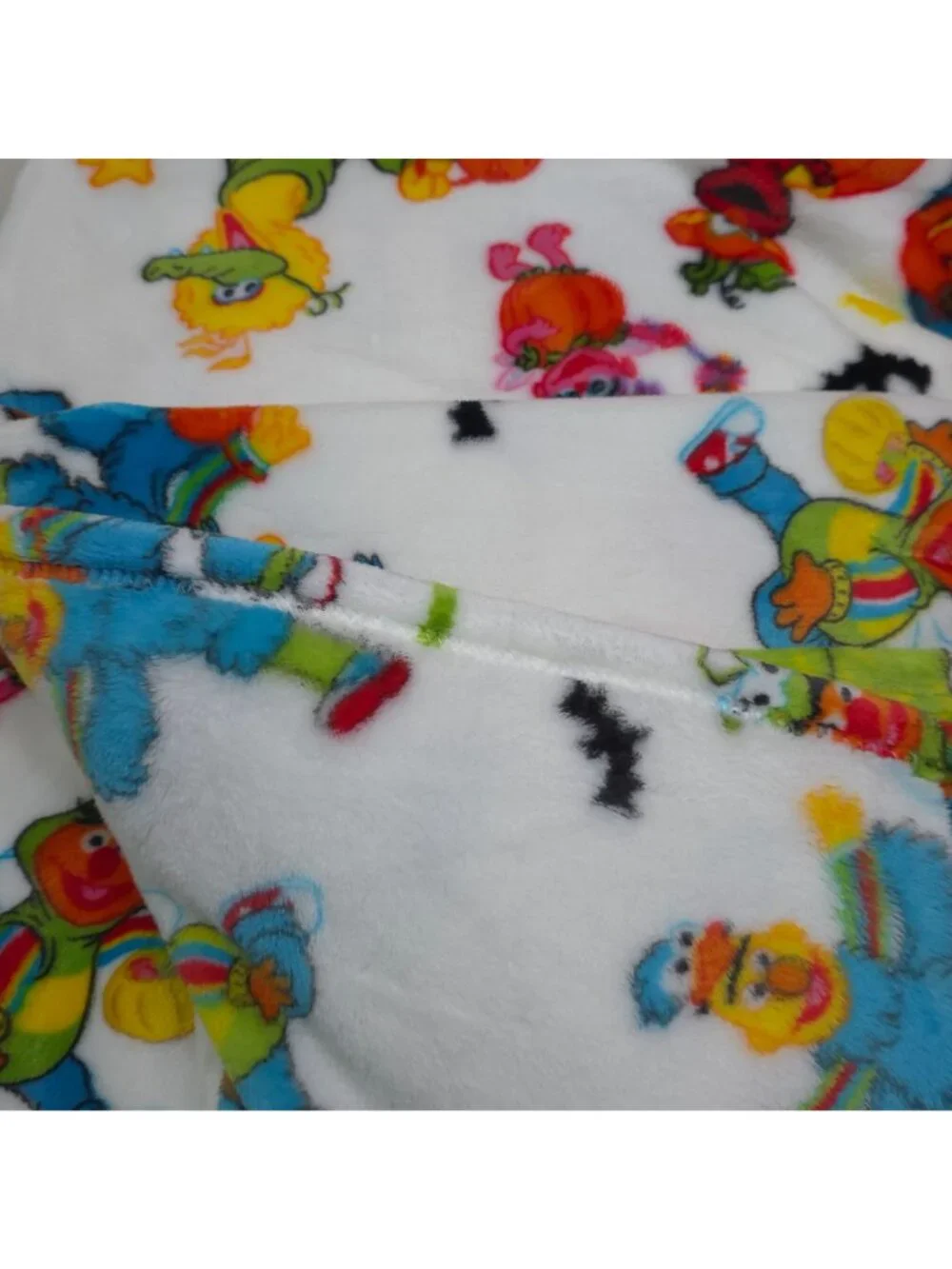 Sesame Street Halloween Plush Throw Blanket 50